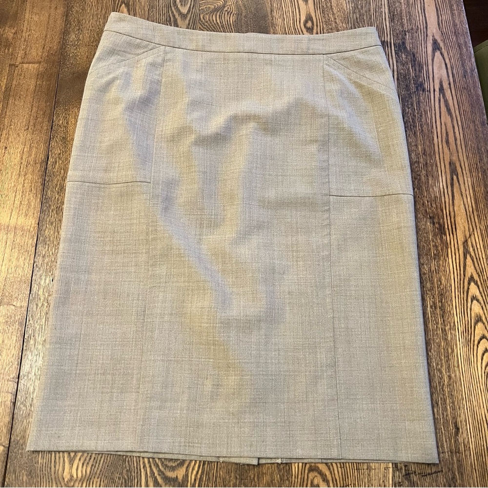 Victoria's Secret Beige Pencil Skirt